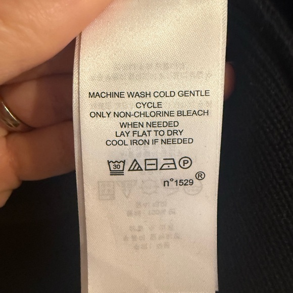 Ralph Lauren Navy Crest Logo Cotton Sweater Blazer with Gold Buttons - Picture 10 of 10